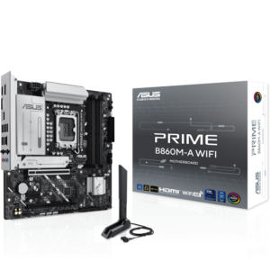 Placa de Baza ASUS PRIME B860M-A WIFI LGA1851, 4x DDR5,