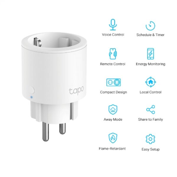 TP-LINK MINI SMART WI-FI SOCKET - imagine 2