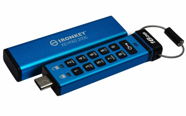 16GB Kingston Ironkey Keypad 200C USB Fl