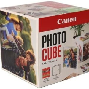 CANON PP-201 13x13CM PHOTO CUBE White / Pink, 40 coli,