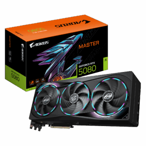 Placa Video GIGABYTE AORUS GEFORCE RTX 5080 MASTER 16GB GDDR7