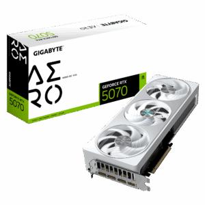 Placa Video GIGABYTE GEFORCE RTX 5070 AERO OC 12GB GDDR7
