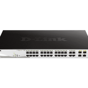 D-Link Switch DGS-1210-28P/ME, 24 porturi Gigabit PoE Base-T, 4 porturi