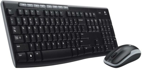 Kit Logitech Wireless Mk270, Usb, Black, 920-004508 - imagine 2