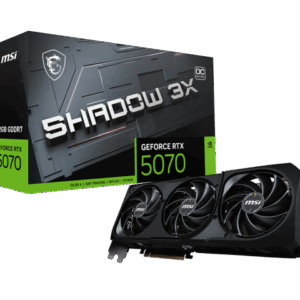 Placa Video MSI GEFORCE RTX 5070 SHADOW 3X OC 12G