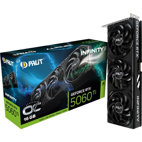 Placa Video PALIT GEFORCE RTX 5060 TI INFINITY 3 OC