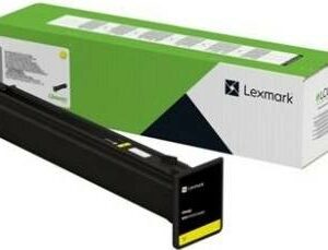 Toner Lexmark 24B7580 Return prog. Yellow 46.9K pagini pentru XC96x