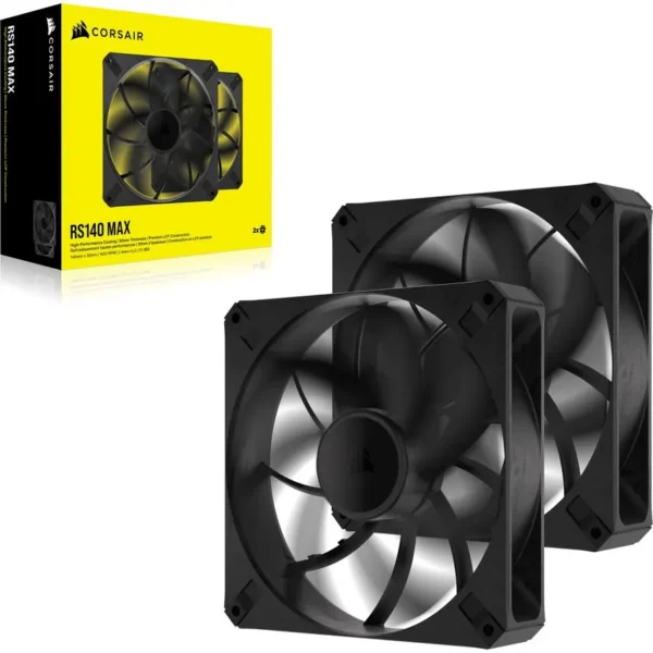 Ventilatoare Carcasa CORSAIR RS140 MAX THICK 2x140mm , viteza 2000