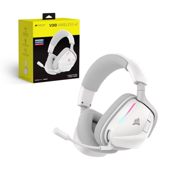 Castig Gaming CORSAIR VOID WIRELESS v2 with Bluetooth, White –