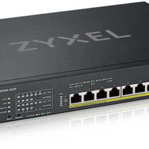 Zyxel 8-port 10G Multi-Gig Lite-L3 Smart Managed Switch with 2
