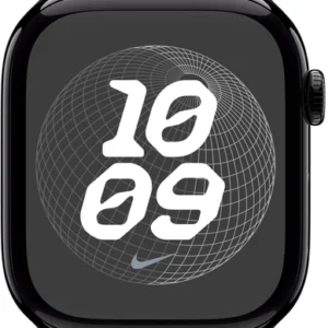 46mm Black/Blue Nike Sport Loop