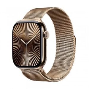 Apple Watch Series 10 GPS + Cellular 46mm Gold Titanium