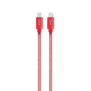 Cablu Date si Incarcare USB Type-C la Lightning Metallic, 1