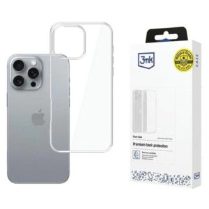 Protective cover 3mk Clear Case for iPhone 16 Pro Max,