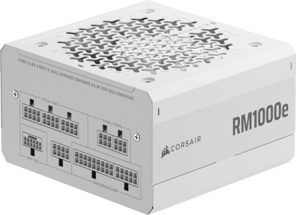 Sursa CORSAIR RM1000e 1000W ATX3.1 WHITE, Full Modulara, eficienta cibernetica - imagine 2