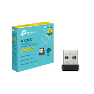 AX300 Nano Wi-Fi 6 USB Adapter SPEED: 287 Mbps at