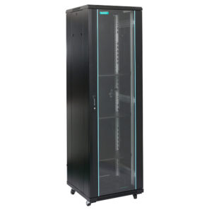 CABINET 19″ SPACER 42U 600x600x2055mm, Floor Standing, usa sticla cu