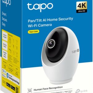Indoor/Outdoor Pan/Tilt Security Wi-Fi Camera SPEC: 1080p, 2.4 GHz, Horizontal
