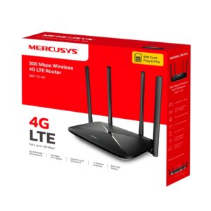N300 Wi-Fi 4G LTE Router, Build-In 150Mbps 4G LTE Modem