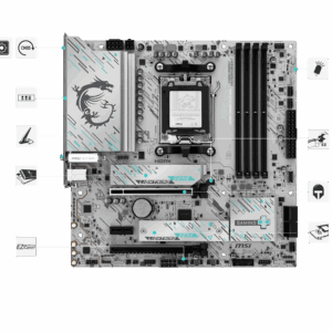 Placa de Baza MSI B850M GAMING PLUS WIFI AM5, 4x