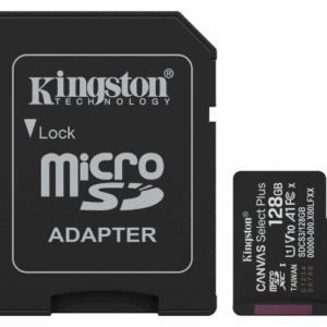 Card de MemorieMicroSDXC Kingston, 128GB,Canvas Select Plus,Cu Adaptor