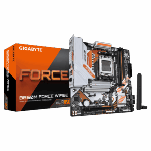 Placa de Baza GIGABYTE B850M FORCE WIFI 6E, 2x DDR5,