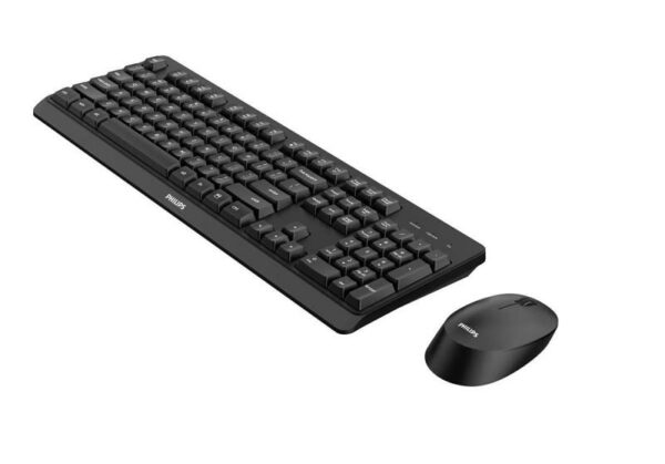 Kit Philips SPT6307, wireless, 2.4GHz, 104 taste, membrana, baterii 1x - imagine 6