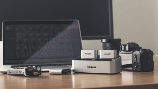 Card reader Kingston, USB 3.2, Supported Cards: UHS-II SD cards/Backwards-compatible - imagine 10