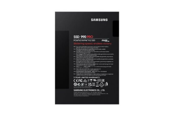 SSD Samsung, 990 PRO, retail, 1TB, NVMe M.2 2280 PCI-E, - imagine 11