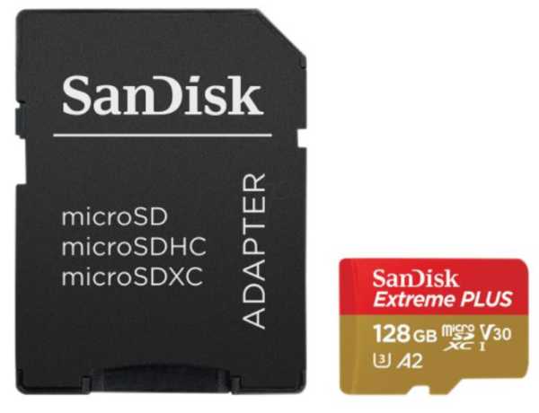 Card de Memorie MicroSDXC SanDisk Extreme PLUS, 128GB, Clasa 10, - imagine 3