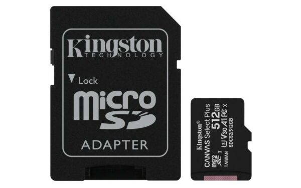 Card de Memorie SDXC Kingston Select Plus, 512GB, Adaptor SD, - imagine 12