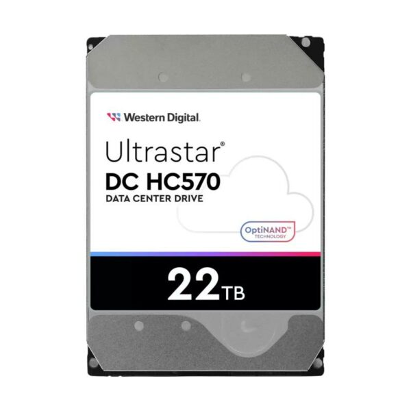 HDD Server WD Ultrastar DCHC570 22TB SATA-III  7200rpm 512mb - imagine 3