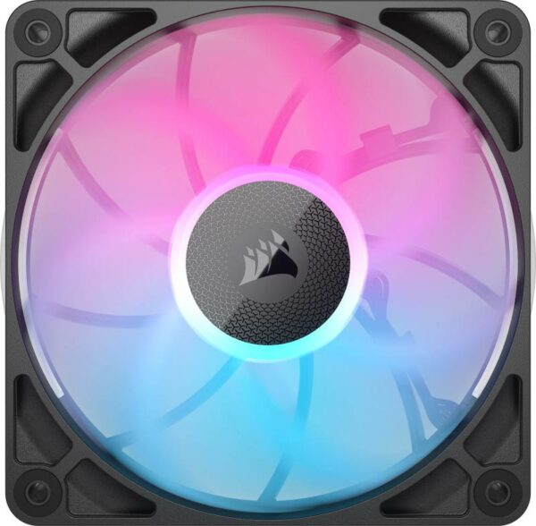 Ventilator Carcasa CORSAIR iCUE LINK RX120 MAX 1x120mm RGB NEGRU - imagine 4