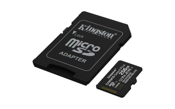 Card de Memorie MicroSDXC Kingston, 256GB,Canvas Select Plus,Cu Adaptor - imagine 4