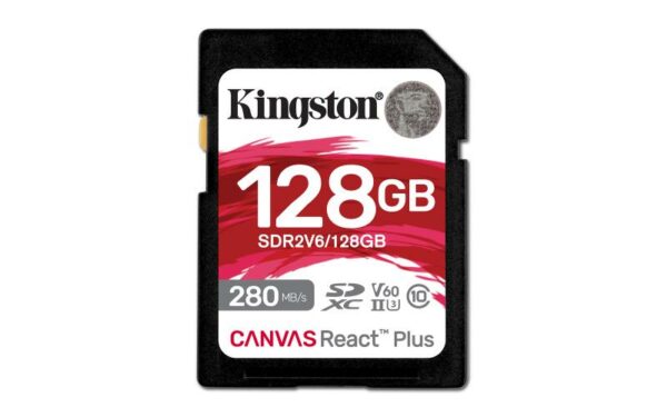 Card de Memorie SDXC Kingston  Canvas React Plus Class
