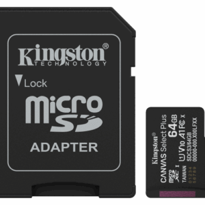Card de Memorie MicroSDXC Kingston,64GB,Canvas Select Plus,Cu Adaptor