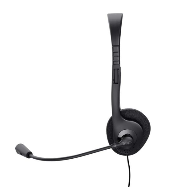 Casti cu microfon Trust Primo Chat, negru - imagine 8