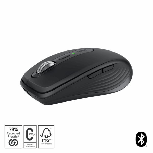 Mouse wireless Logitech MX Anywhere 3S, cu laser, 6 butoane, - imagine 4