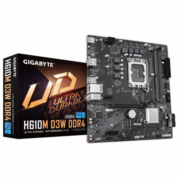 Placa de Baza GIGABYTE H610M D3W DDR4 LGA1700, 2x DDR4,