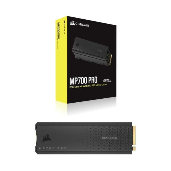 SSD CORSAIR MP700 PRO 1TB Air Cooler PCIe Gen5 x4 - imagine 14