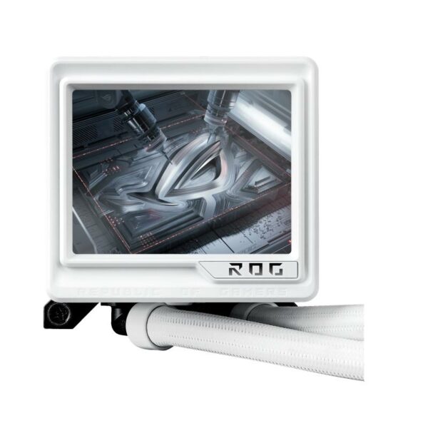 Cooler Procesor ASUS ROG RYUJIN III 360 ARGB EXTREME ALB, - imagine 8