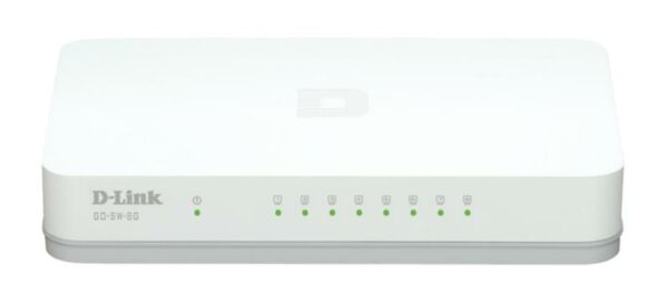 Switch D-Link GO-SW-8G, 8 port, 10/100/1000 Mbps - imagine 5