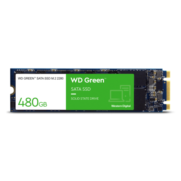 SSD WD Green 480GB SATA-III M.2 2280 - imagine 3
