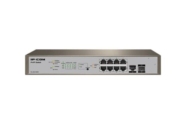 IP-COM PRO-S8-150W, 8 x 10/100/1000 Base-T Ethernet ports(PoE), 1 x - imagine 3