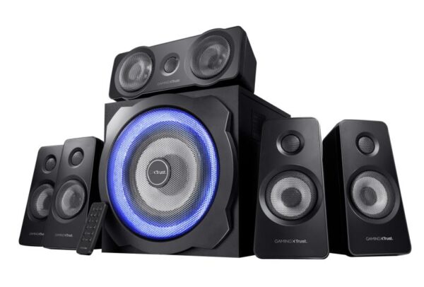 Sistem audio 5.1 Trust GXT 658 TYTAN, 180W, negru - imagine 5