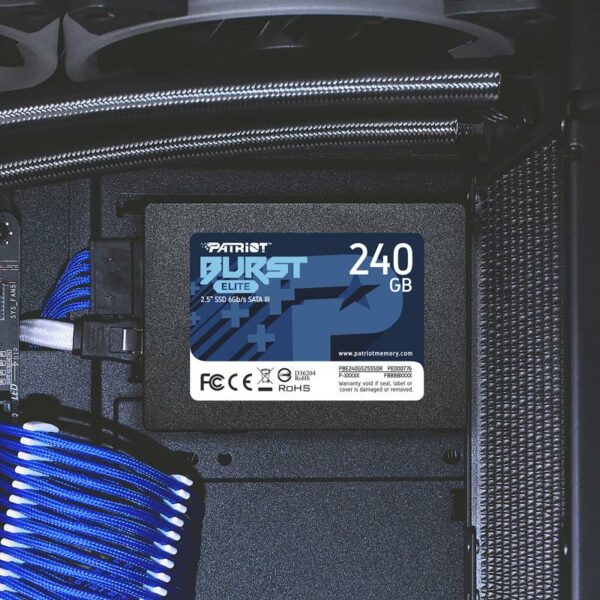 SSD Patriot Burst Elite, 240GB, SATA III - Image 7