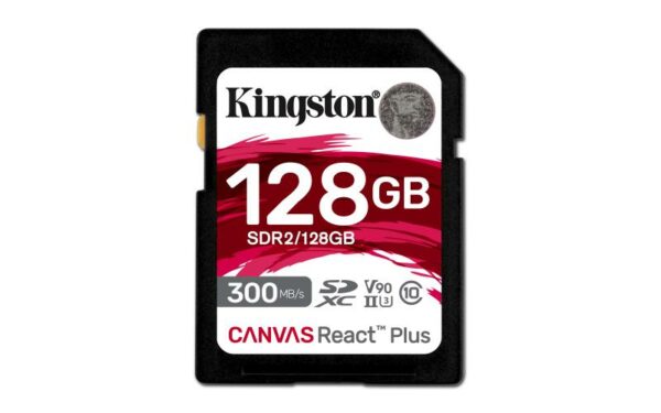 Card de Memorie SDXC Kingston Canvas React Plus 128Gb, Class - imagine 3