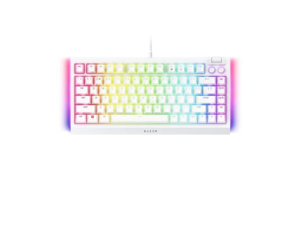 Tastatura mecanica gaming BlackWidow V4 75%, taste ABS, layout US, - imagine 9