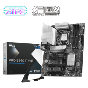 Placa de Baza MSI B860-P WIFI LGA1851, 4x DDR5, 1x