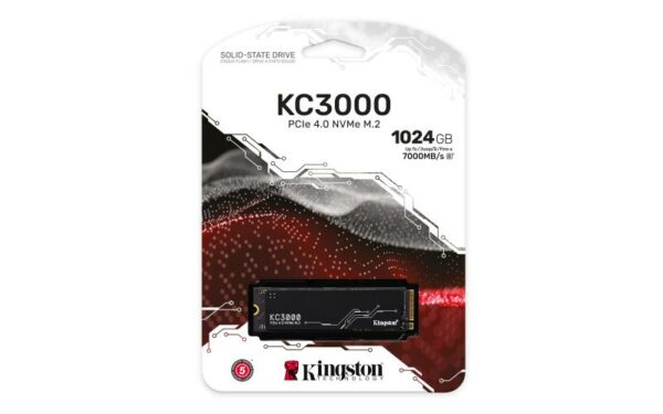 SSD Kingston SKC3000S/1024G, 1TB, M2 , PCIe 4.0 , NVMe - imagine 6